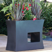 Jardinera Design - 100x45 x A80cm  Negro
